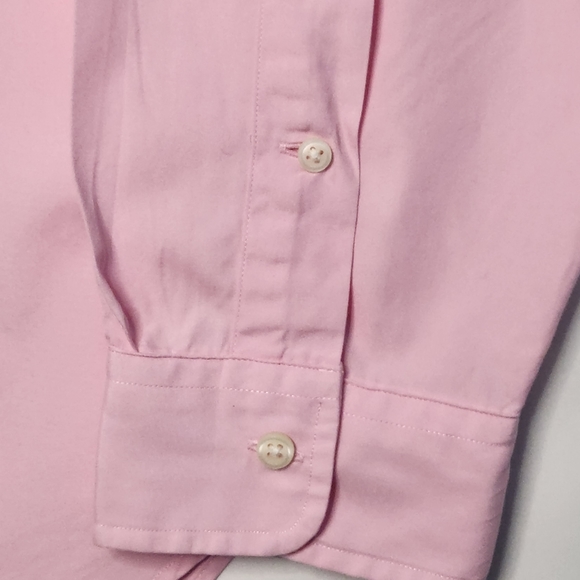 Ralph Lauren Classic Fit Long Sleeve Button Down Shirt Pink Spring Men's Large - Picture 5 of 7